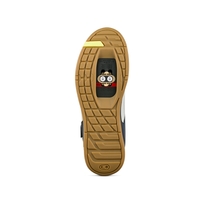 Zapatillas de MTB CRANKBROTHERS MALLET BOA CLIP azul marino/gris/color goma — suela con cala