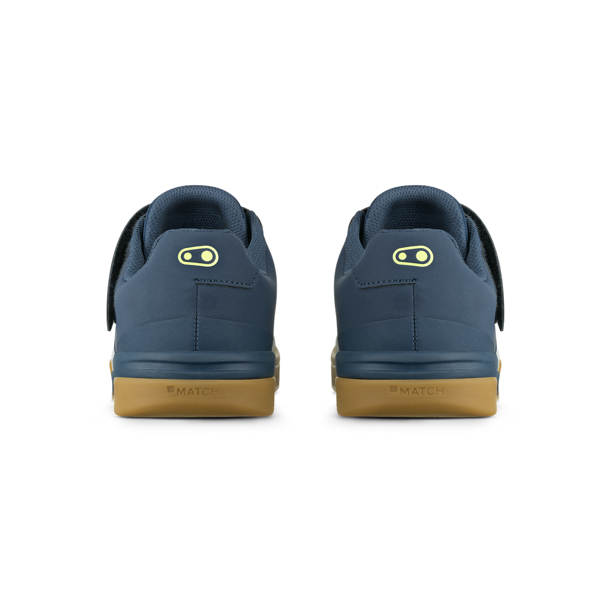 Zapatillas de MTB CRANKBROTHERS STAMP BOA azul marino/gris/color goma — vista trasera