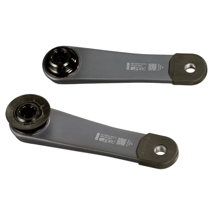 Manivelas VAE E.THIRTEEN E-SPEC RACE CARBONE para Bosch CX Gen4/5 / Brose S Mag /TQ HPR50 Negro