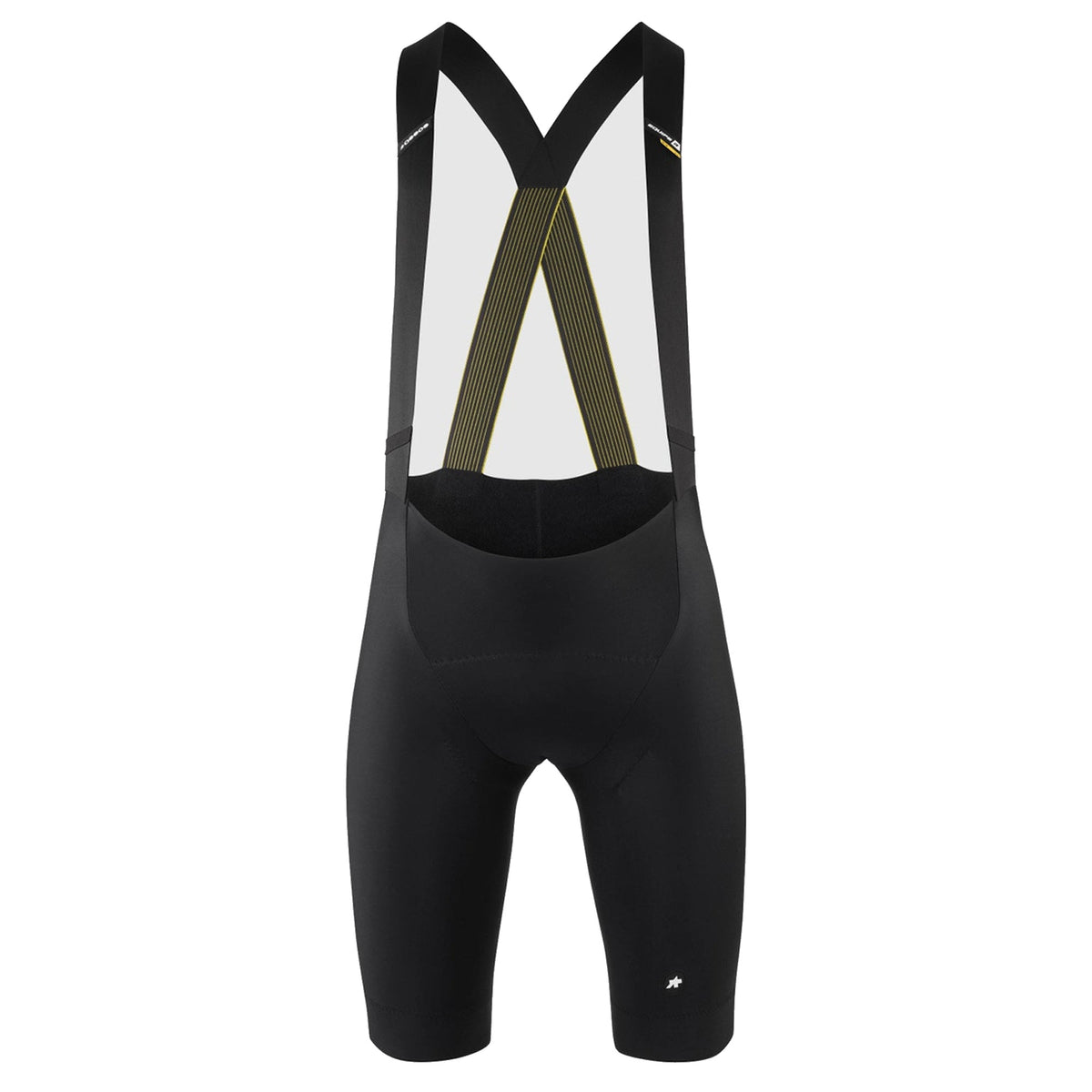 Culote corto con tirantes ASSOS EQUIPE R SPRING FALL S11 negro — fondo blanco, 2000 x 2000