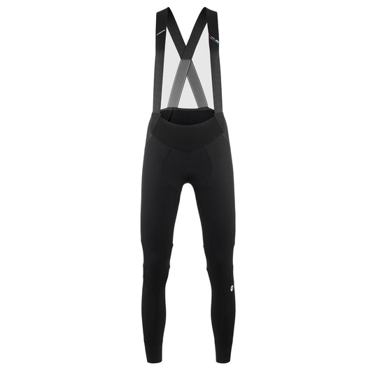 Culote largo con tirantes ASSOS UMA GT EISENHERZ ULTRAZ WINTER S11 de mujer negro — fondo blanco, 2000 x 2000