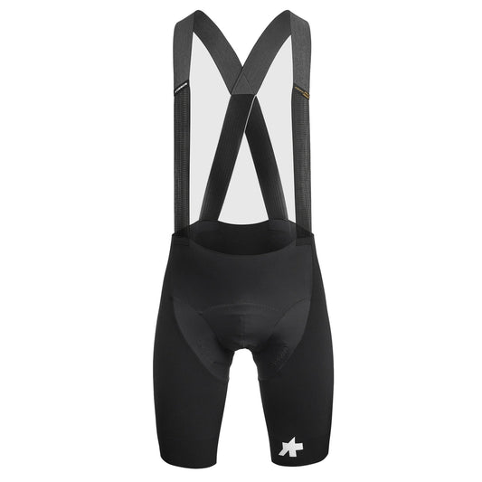 Culote corto con tirantes ASSOS EQUIPE RSR BOLIDE S11, negro — fondo blanco, 2000 x 2000