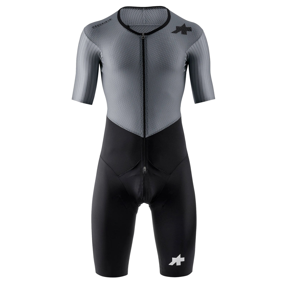 Mono ASSOS EQUIPE RS LE HOUDINI S11 gris/negro — fondo blanco, 2000 x 2000