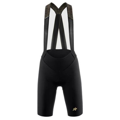 Culote corto con tirantes ASSOS UMA GTV S11 para mujer negro — fondo blanco, 2000 x 2000