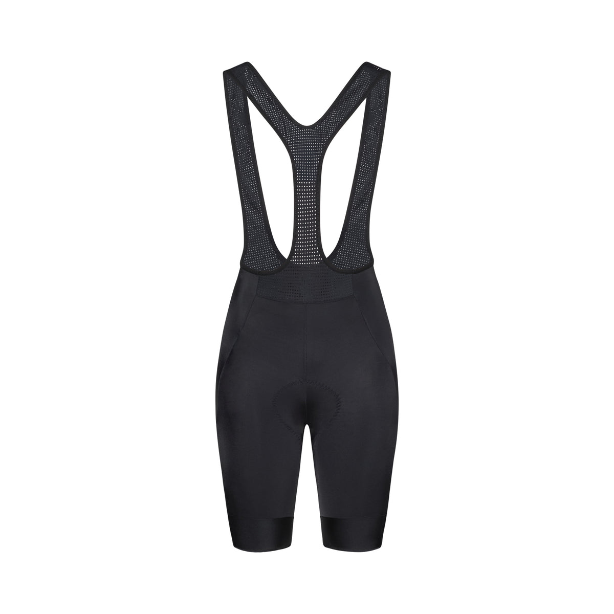 Culote corto con tirantes POC CADENCE CARGO para mujer negro — fondo blanco, 2000 x 2000