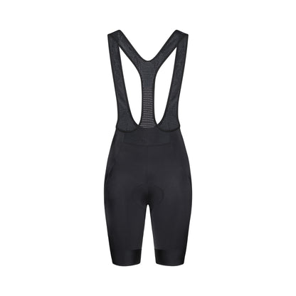 Culote corto con tirantes POC CADENCE CARGO para mujer negro — fondo blanco, 2000 x 2000