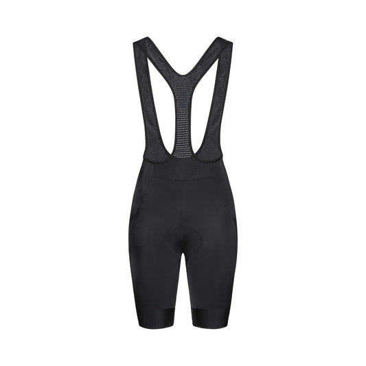 Culote corto con tirantes POC CADENCE CARGO para mujer negro — fondo blanco, 2000 x 2000