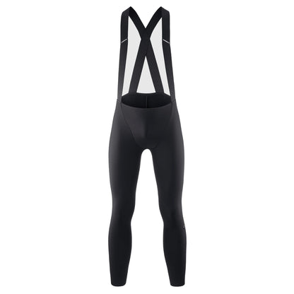 Culote largo con tirantes ASSOS ENDURANCE THERMOBOOSTER S11 negro — fondo blanco, 2000 x 2000