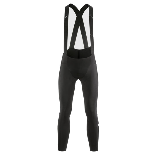 Culote largo con tirantes ASSOS EQUIPE RS SPRING FALL S11 EVO negro — fondo blanco, 2000 x 2000
