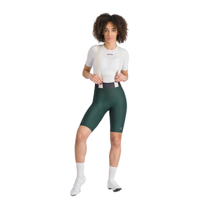 Culote corto con tirantes SPORTFUL LTD 2 para mujer caqui — fondo blanco, 2000 x 2000