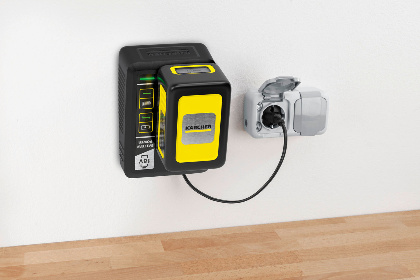 Kit de batería KÄRCHER Battery Power 18 V / 5 Ah + cargador rápido