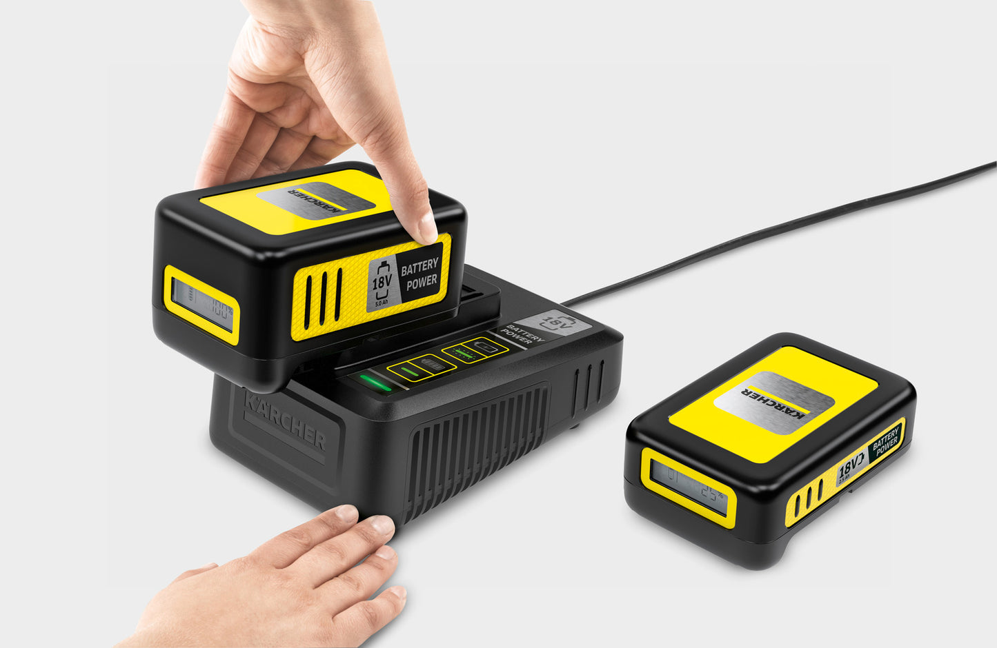Cargador rápido KÄRCHER de 18 V