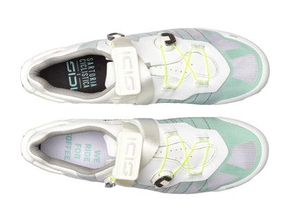 Zapatillas de Ruta SIDI LAGHEE SPRINTER 2 Blanco/Verde