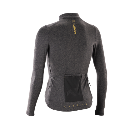 Maillot LEATT MTB ENDURANCE 4.0 Mujer Mangas Largas Negro