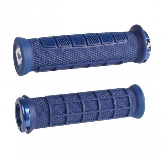 Puños ODI ELITE PRO V2.1 Lock-on 130 mm Azul