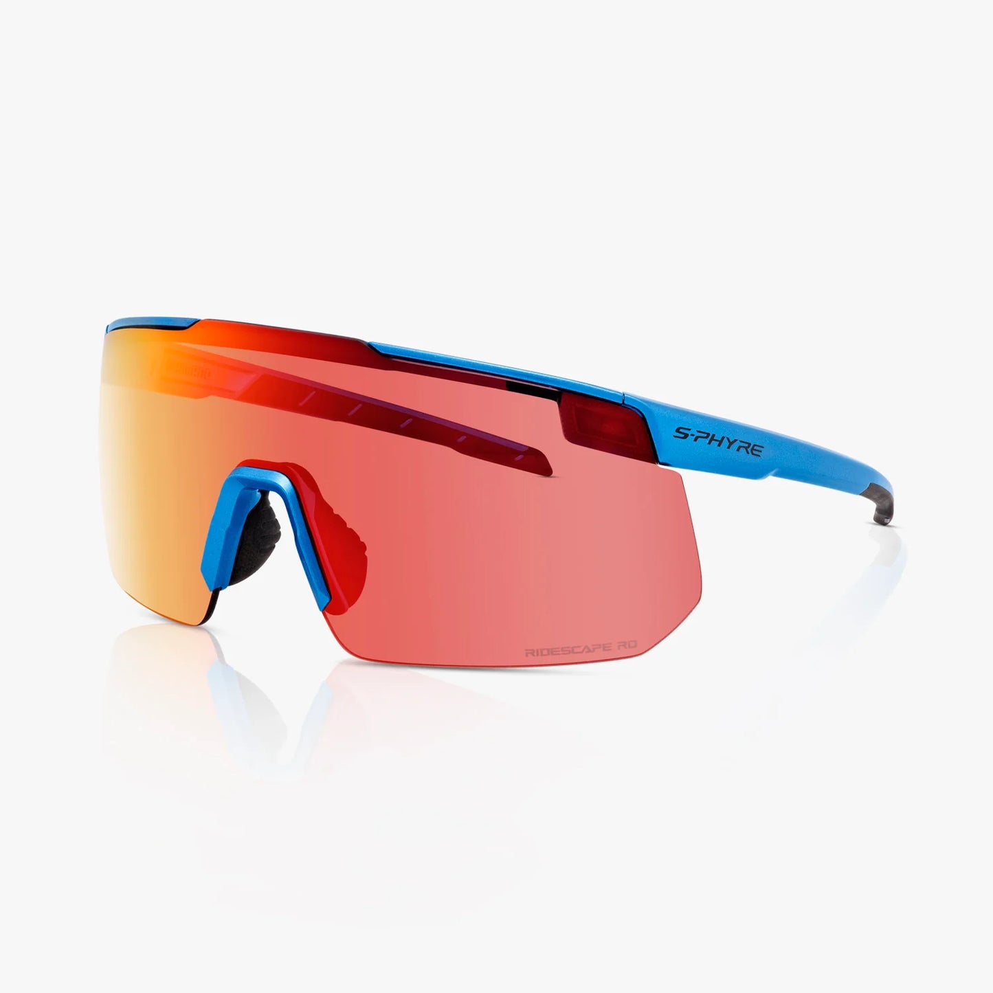 Gafas de carretera SHIMANO S-PHYRE CE-SPHR2 Metallic Blue Ridescape