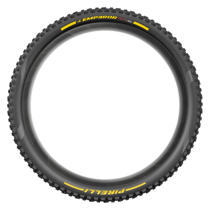 Neumático PIRELLI SCORPION EMPEROR 29x2.40 Soft HardWall Tubeless Ready de aro flexible negro/amarillo Edición Equipo