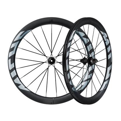 Par de Ruedas MICHE DEVA RD 52 Tubeless Ready (Center Lock) Negro/Plata