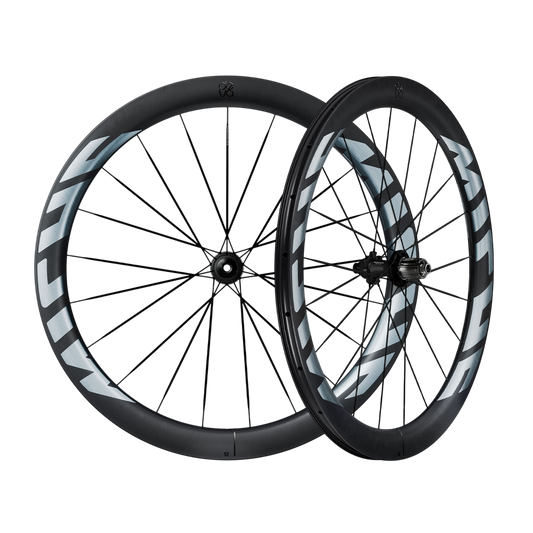 Par de ruedas MICHE DEVA RD 52 Tubeless Ready (Center Lock) Plata