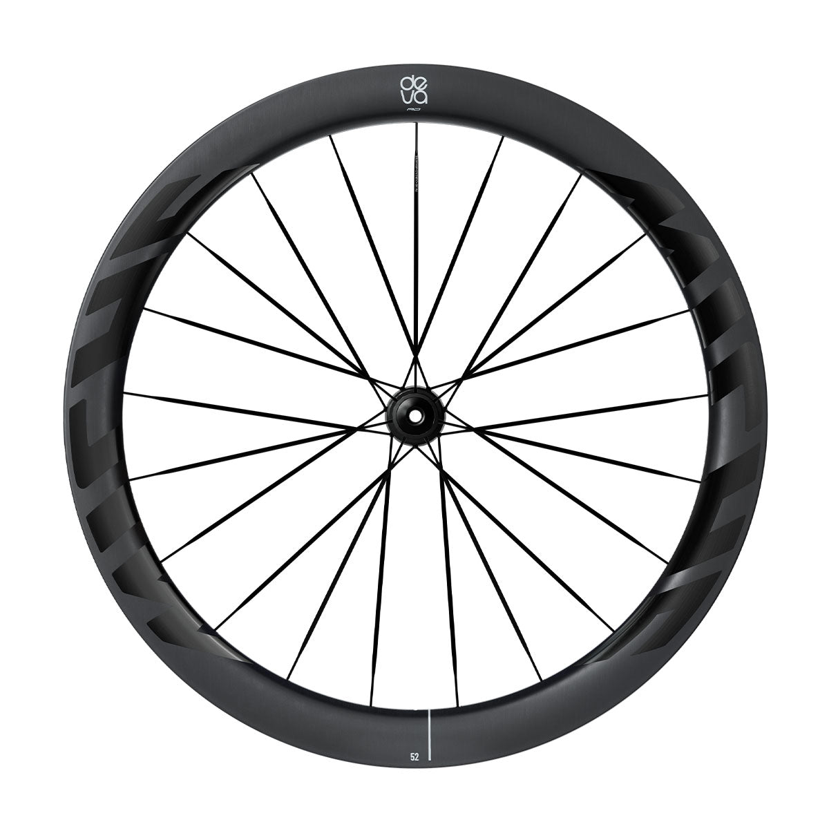 Par de ruedas MICHE DEVA RD 52 Tubeless Ready (Center Lock) Negro