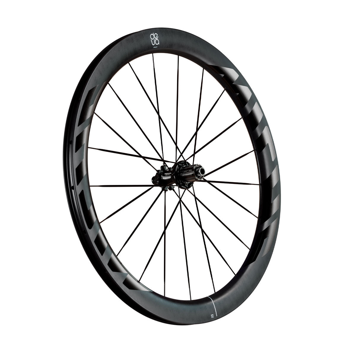 Par de ruedas MICHE DEVA RD 52 Tubeless Ready (Center Lock) Negro