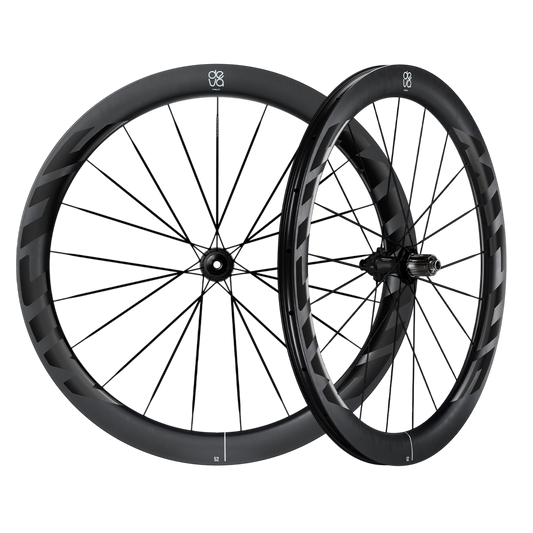 Par de ruedas MICHE DEVA RD 52 Tubeless Ready (Center Lock) Negro