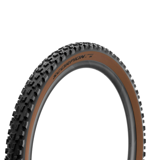 Cubierta PIRELLI SCORPION ENDURO M CLASSIC 29x2.60 HardWall Tubeless Ready plegable marrón