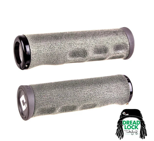 Puños ODI DREAD LOCK TINKER JUAREZ SIGNATURE Lock-On 130 mm Gris