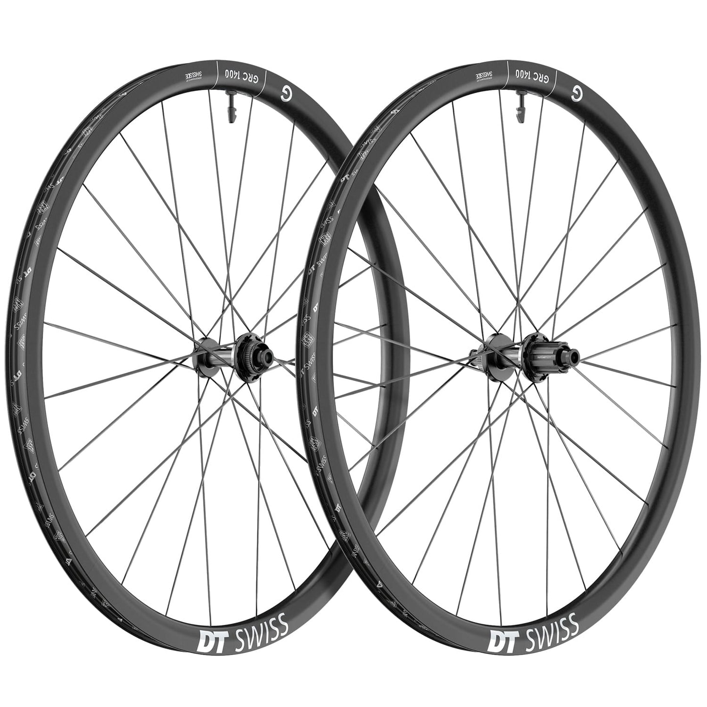 Par de ruedas DT SWISS GRC 1400 DICUT 30 DISC Tubeless Ready (Centerlock)