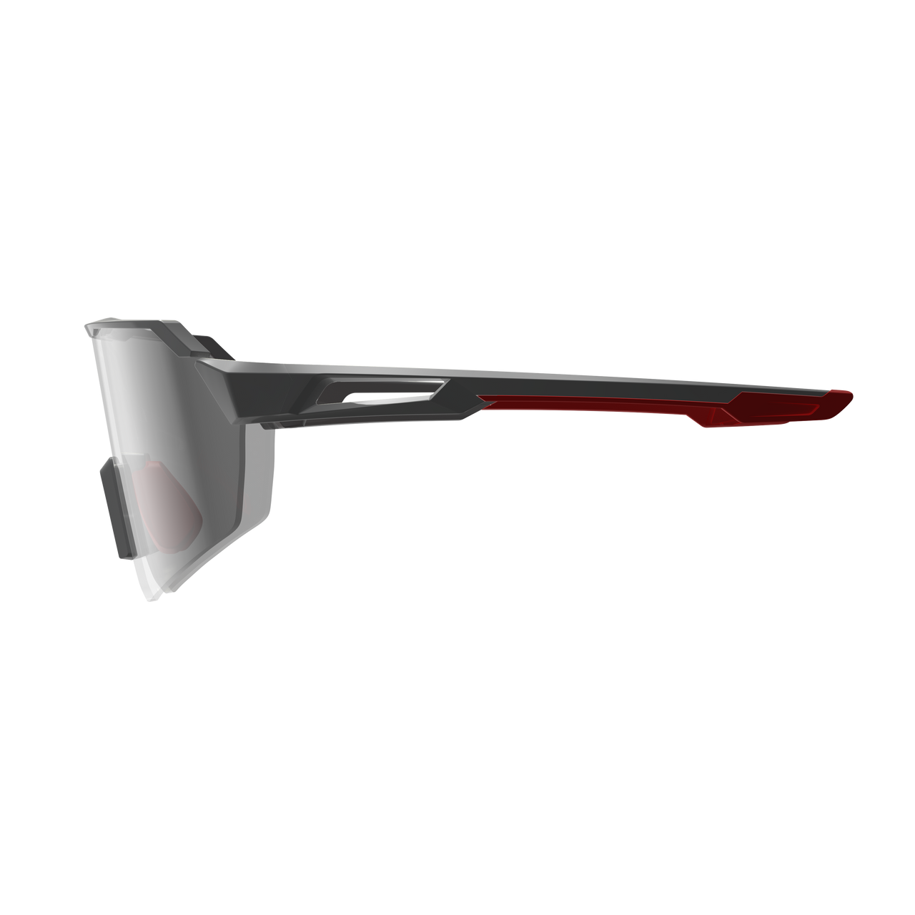 Máscara LEATT RIDEVIZ Lite Gris Satinado IRIZ Plata 17VLT