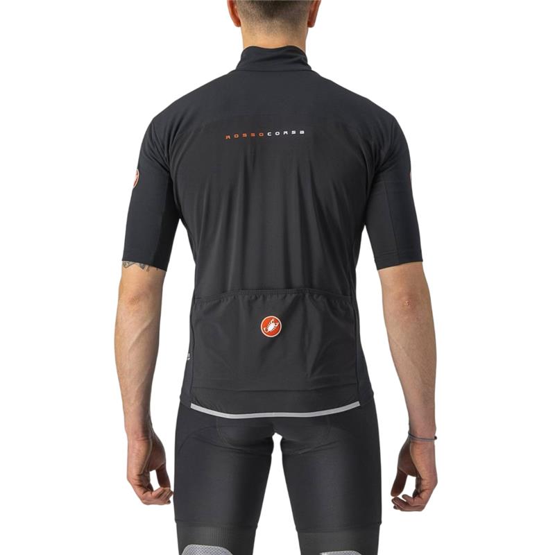 Maillot manga corta CASTELLI PERFETTO RoS 2 WIND Negro