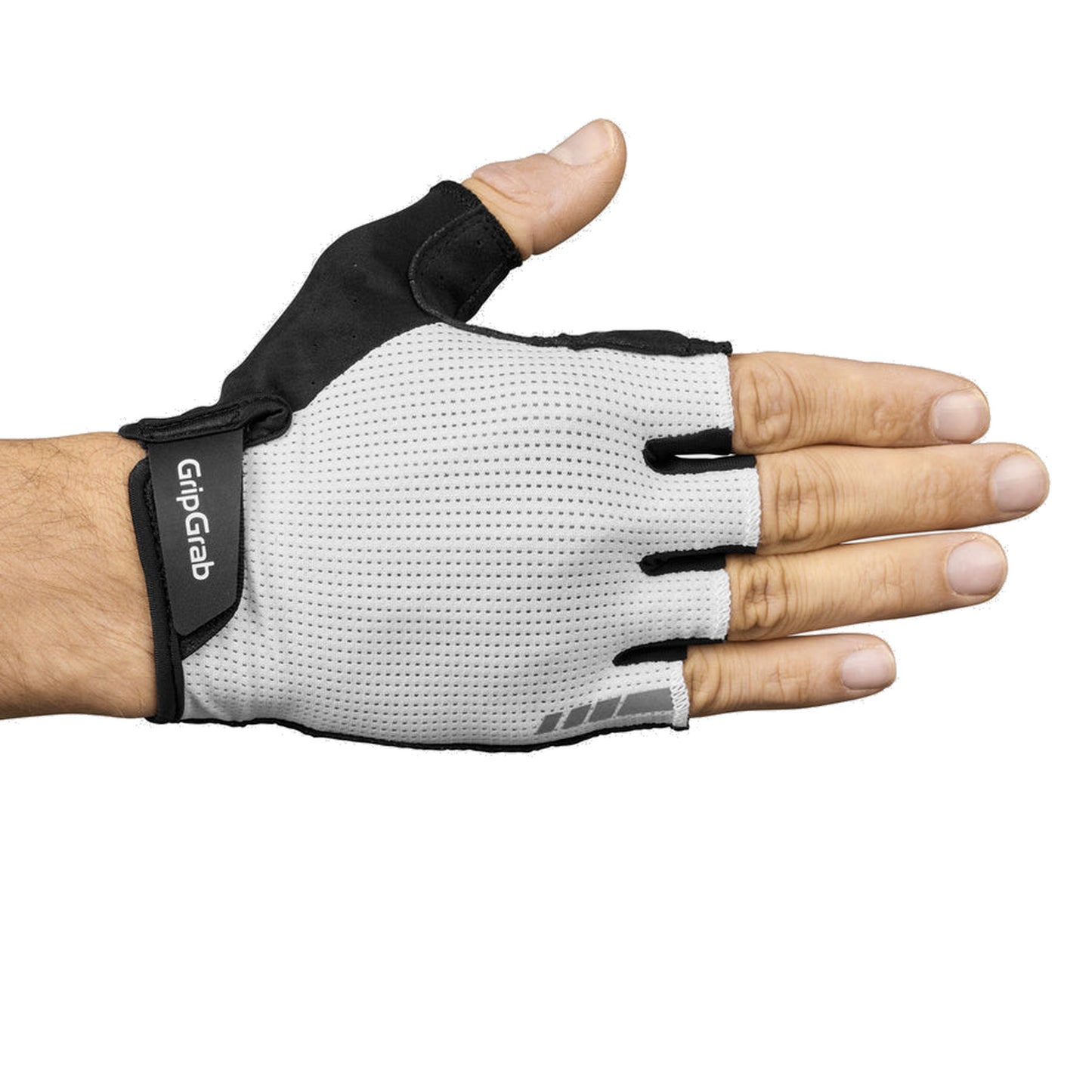 Guantes cortos GRIPGRAB EXPLR RC MAX blancos