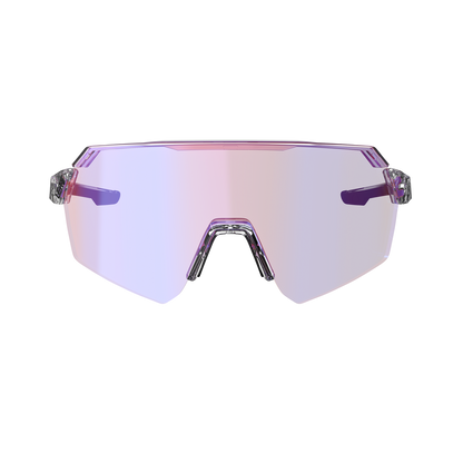 Gafas LEATT RIDEVIZ LITE SMALL Transparente Lente Iriz Crystal Fuschia