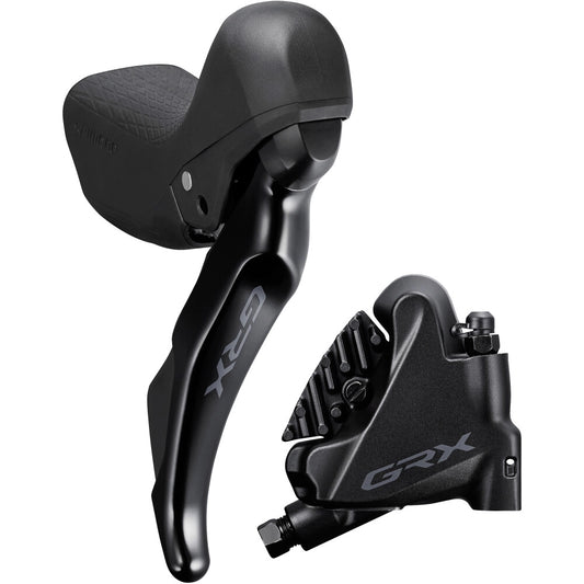 Maneta Derecha y Pinza Trasera SHIMANO GRX ST-RX400 + BR-RX400 2x10V Flat Mount