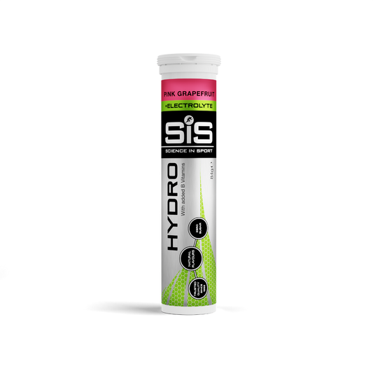 SIS Energy Drink GO HYDRO Comprimidos (Tubo de 20 comprimidos) Pomelo rosa