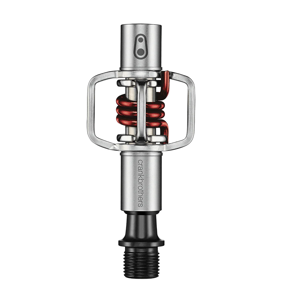 Pedales CRANKBROTHERS EGG BEATER 1 Plata/Rojo