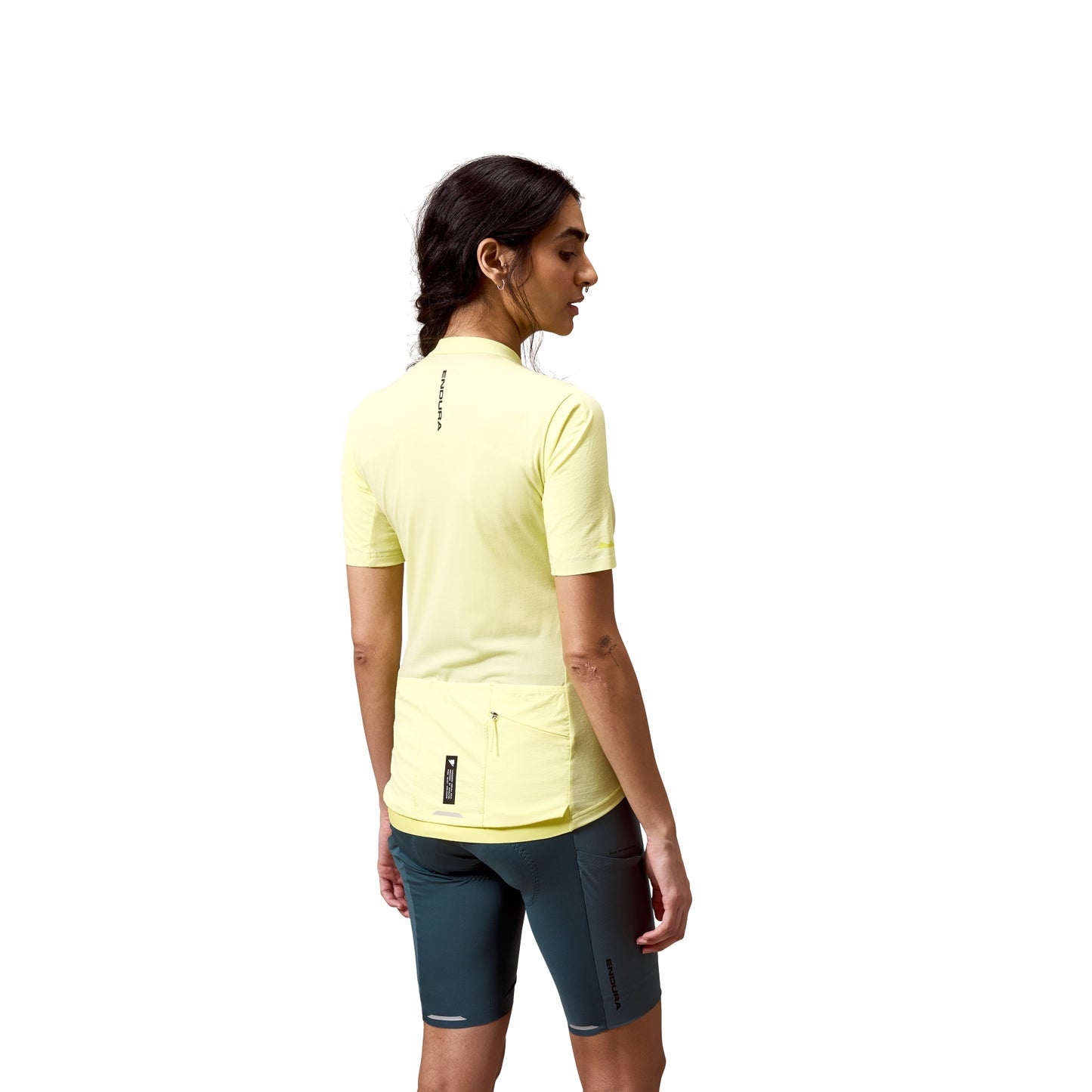 Maillot manga corta ENDURA ALLTRACK RIDE Mujer Amarillo