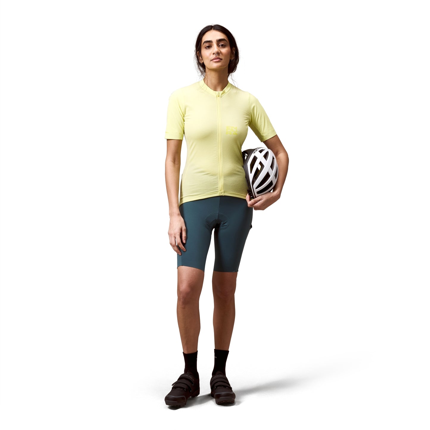 Maillot manga corta ENDURA ALLTRACK RIDE Mujer Amarillo