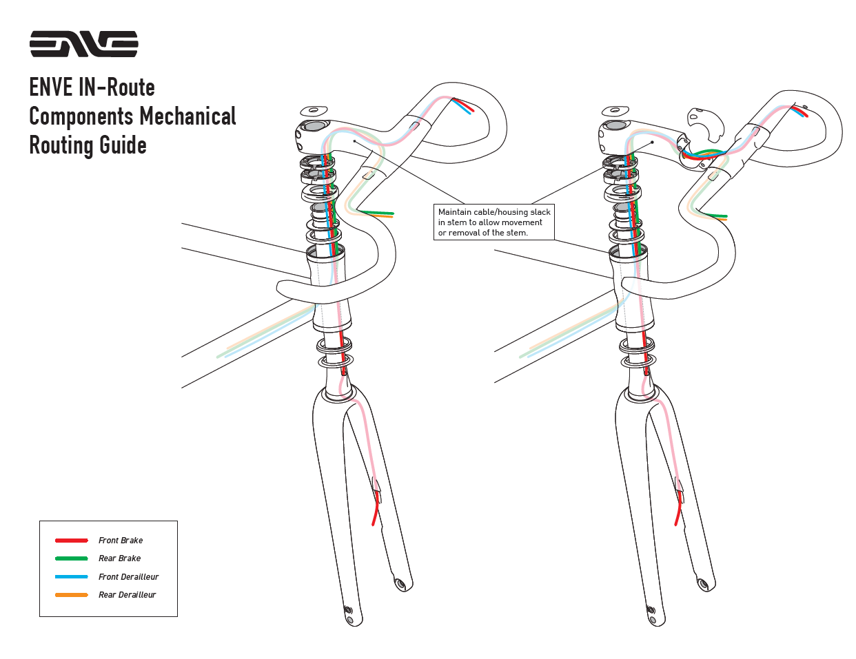 Percha ENVE Aero Compacta de Paso Interno