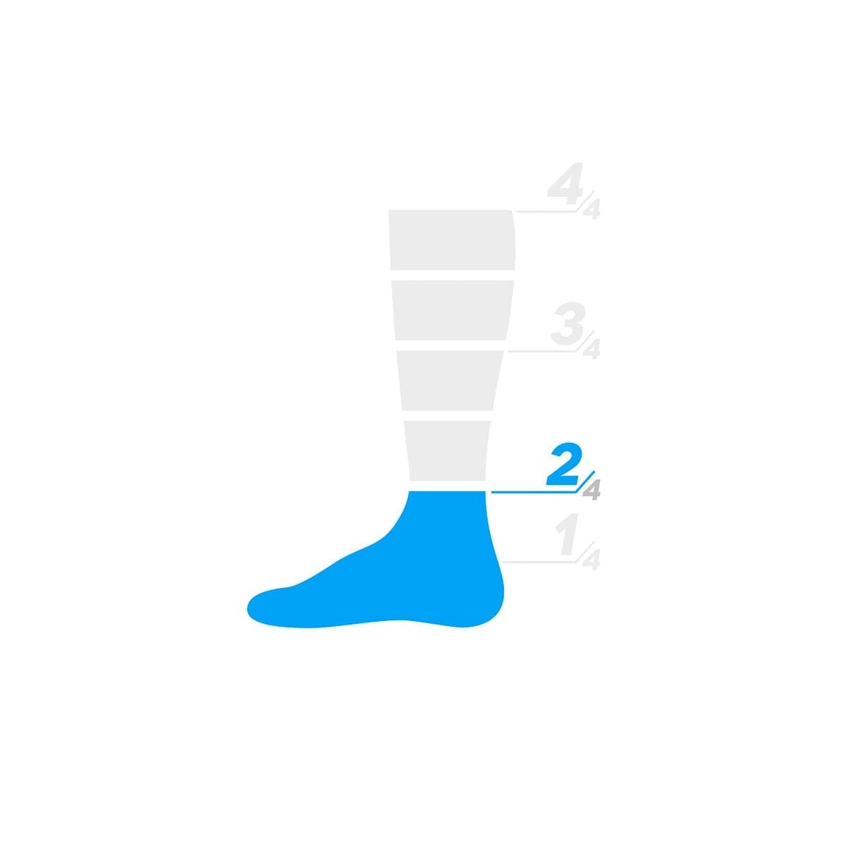 CASTELLI ENTRATA 13 Calcetines Azul Azzuro Italia