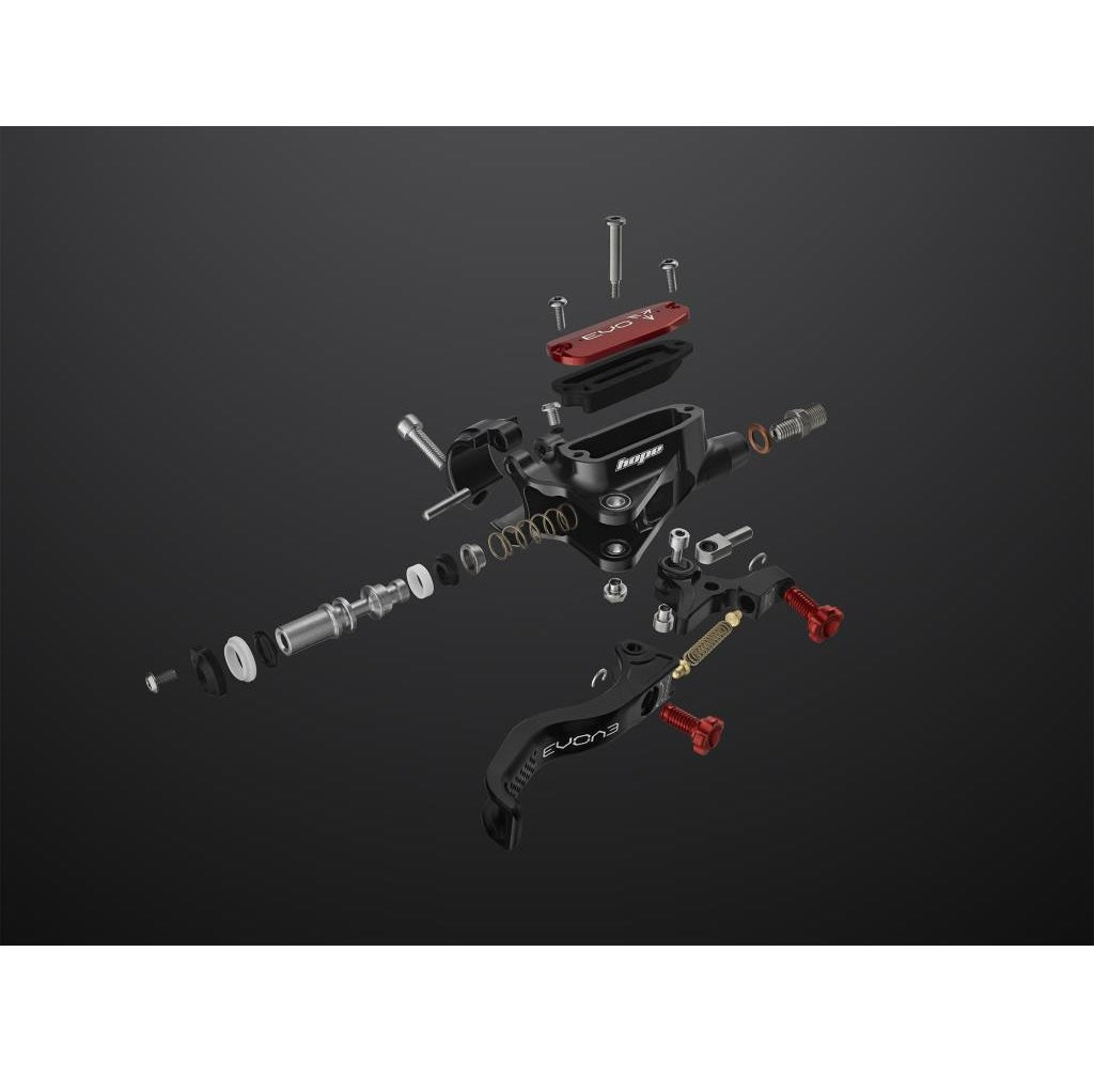 Freno delantero HOPE TECH 4 EVO TR4 Plata/Negro