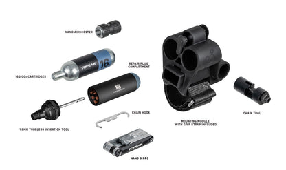 Multiherramienta CO2 TOPEAK TUBIMASTER RXT Pro