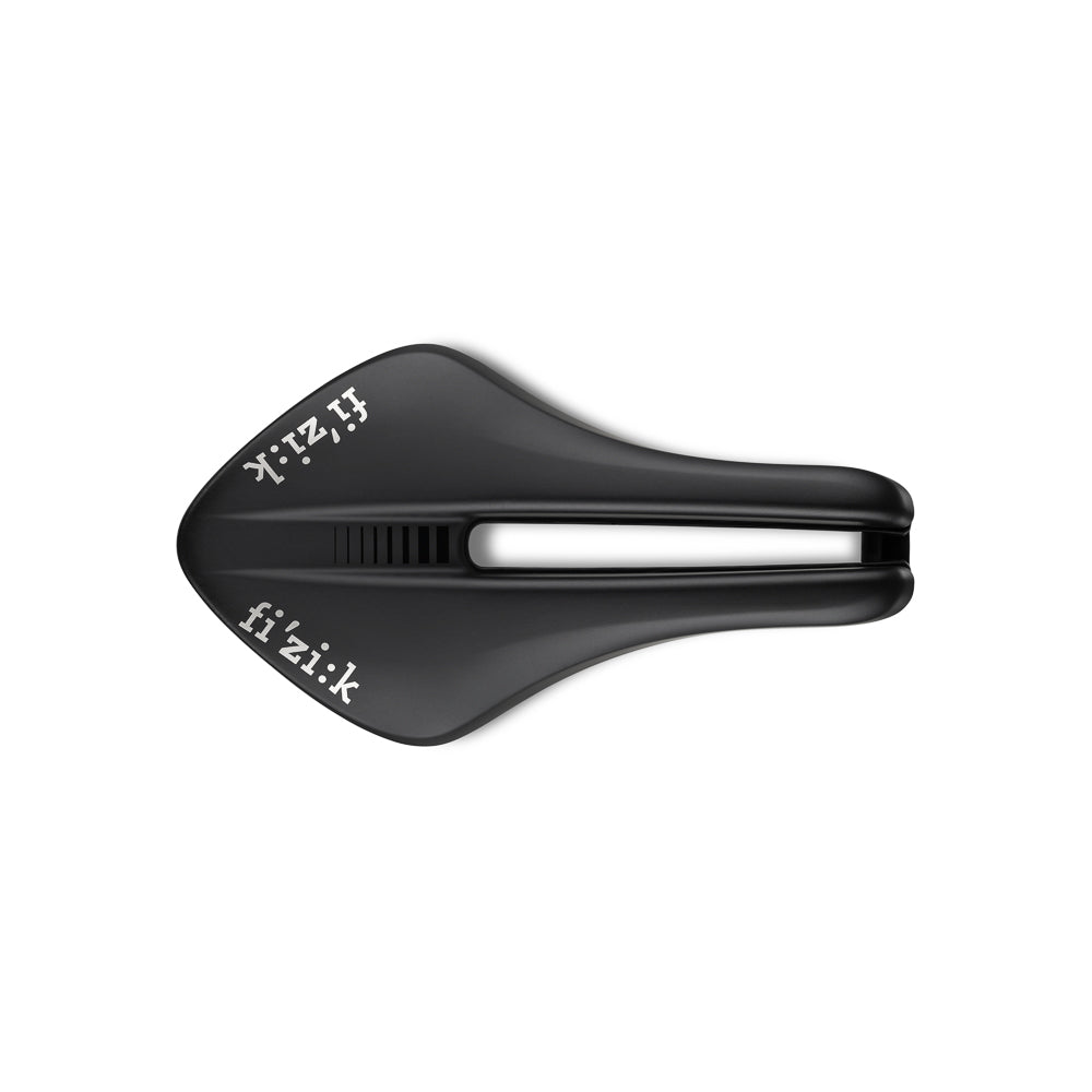 FIZIK TRANSIRO AERIS LD R1 135mm Sillín Carbono Raíles Negro