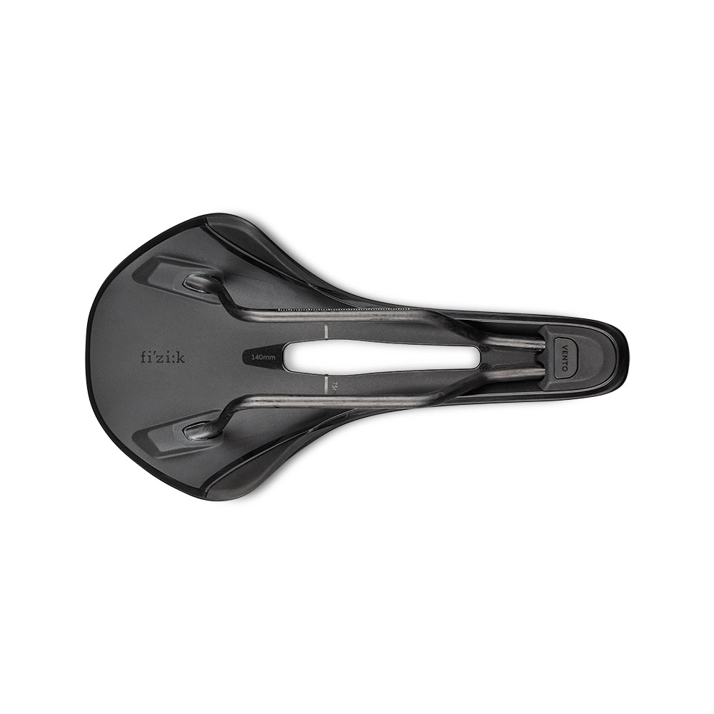 Sillín FIZIK VENTO ANTARES R1 140mm Carbon Rails Negro