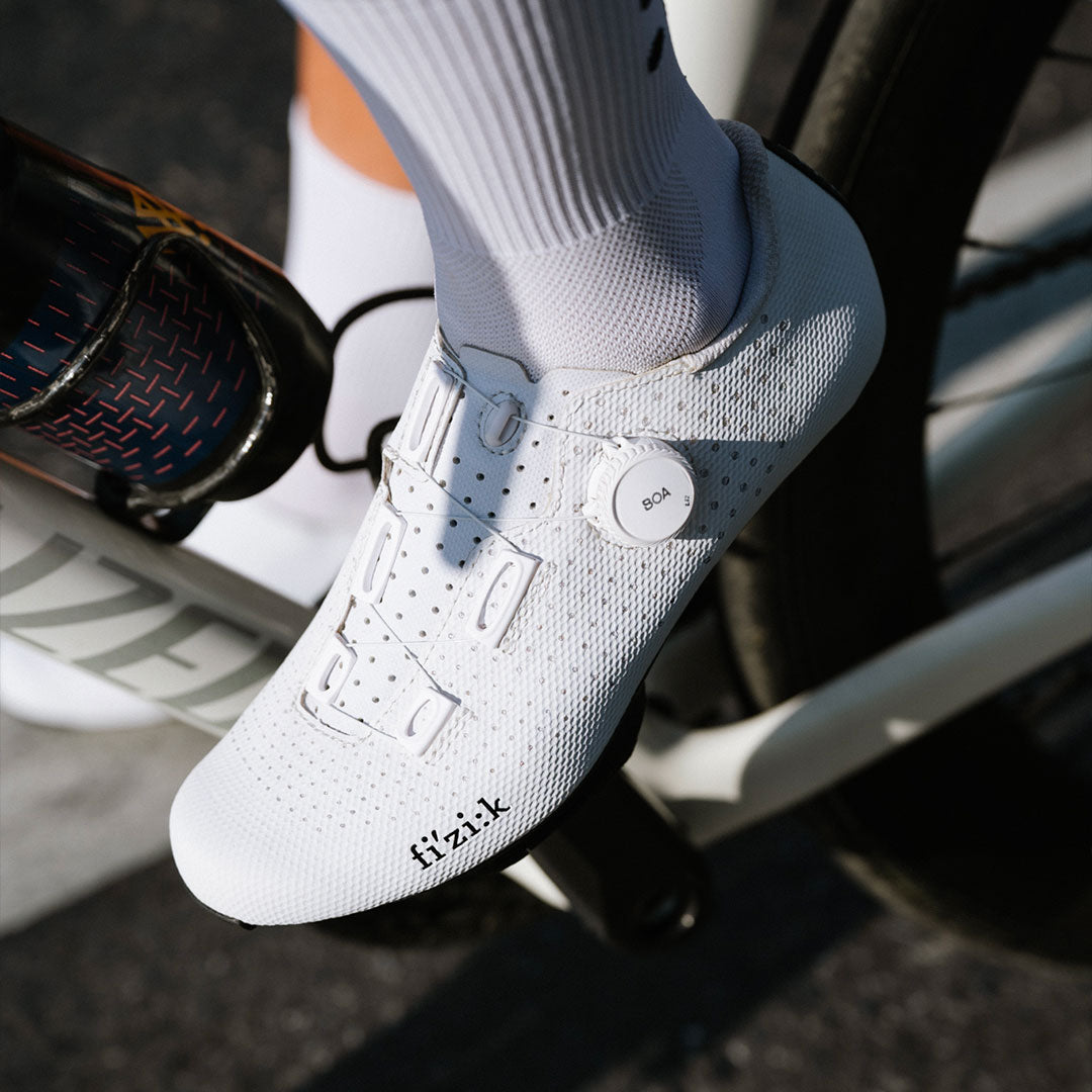 Zapatillas carretera FIZIK DECOS CARBON Blanco