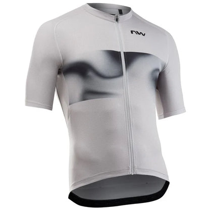 Maillot NORTHWAVE FORCE EVO Manga Corta Gris