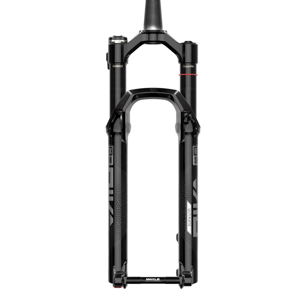 Horquilla ROCKSHOX PIKE ULTIMATE FLIGHT ATTENDANT negra - vista frontal
