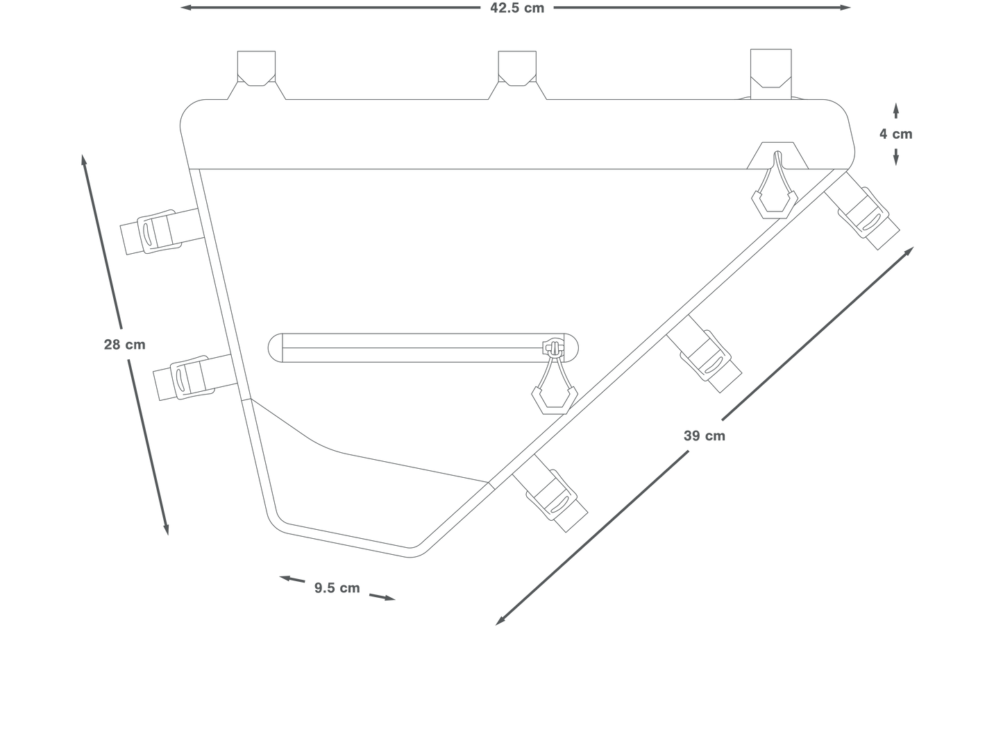 Bolsa para cuadros APIDURA EXPEDITION FULL FRAME PACK 6 L Negro