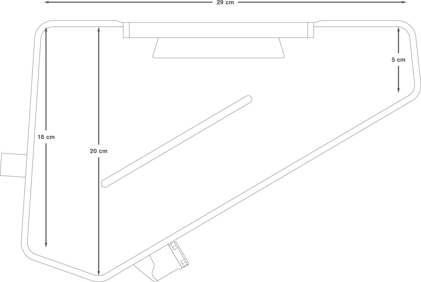 Bolsa de agua APIDURA FRAME PACK HIDRATACIÓN BLADDER 3 L