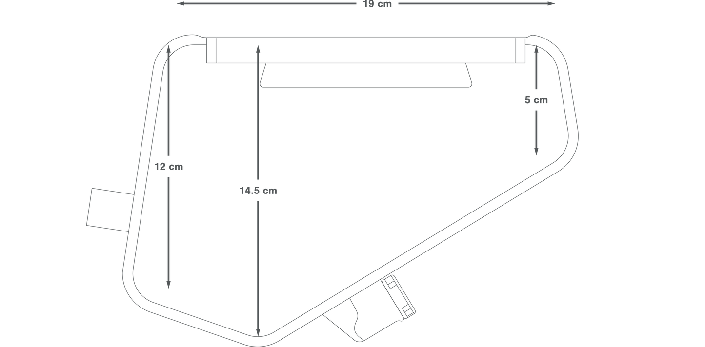 Bolsa de agua APIDURA FRAME PACK HIDRATACIÓN BLADDER 1,5 L